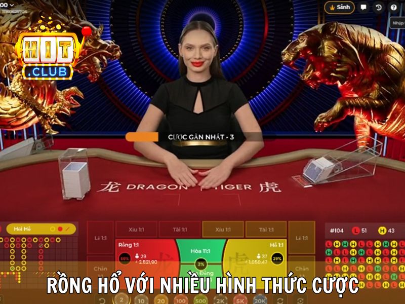 Rồng Hổ Với Nhiều Hình Thức Cược