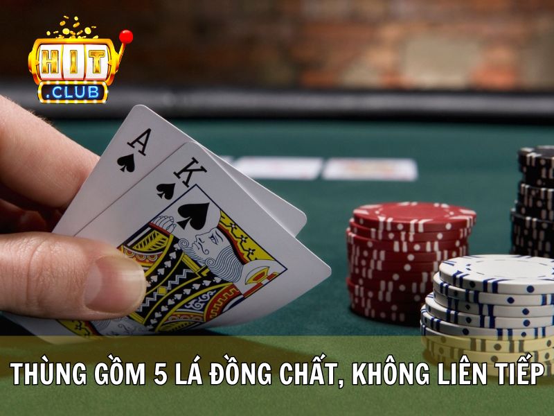 Thùng Gồm 5 Lá Đồng Chất, Không Liên Tiếp